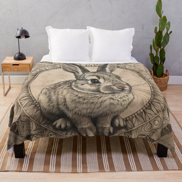 Item preview, Mandala - Rabbit designed and sold by aleibanez.