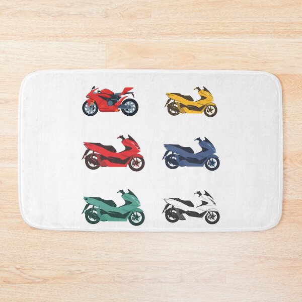 Item preview, Colorful motorcycles for lovers of speed designed and sold by huape.