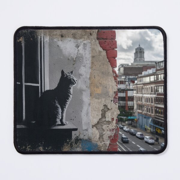 Item preview, Cat Stencil Graffiti designed and sold by Bomax121.