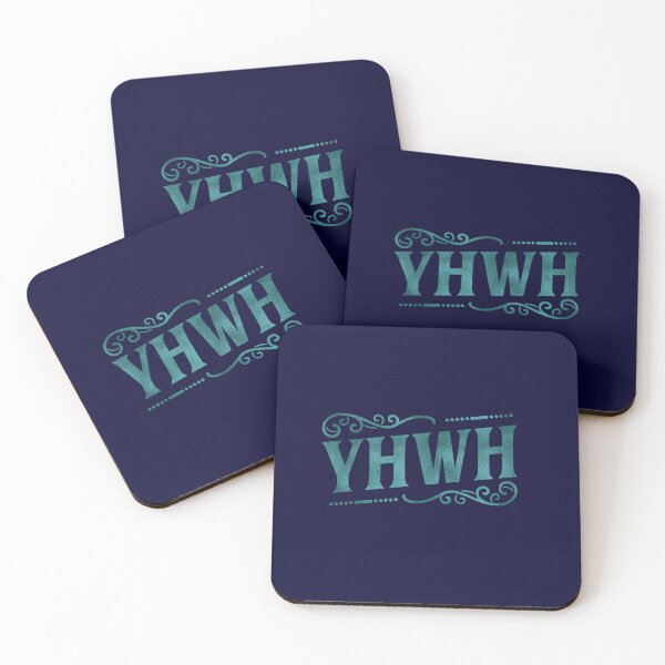 Item preview, YHWH Vintage Christian Typography - Sacred Name of God designed and sold by Blessed Be Your Name.