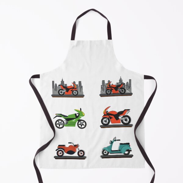 Item preview, Colorful motorcycles for lovers of speed designed and sold by huape.