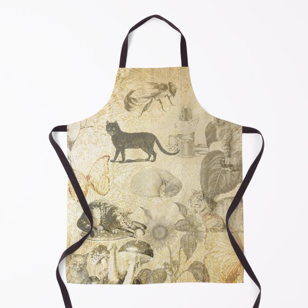 Item preview, Vintage Style Scrap Book Illustrations Design Cats,Frogs,Mushrooms Ect designed and sold by Shloo.
