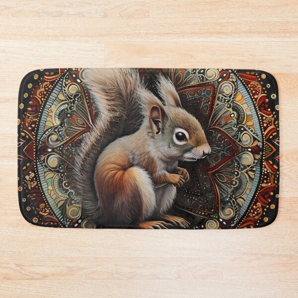 Item preview, Mandala - Squirrel designed and sold by aleibanez.