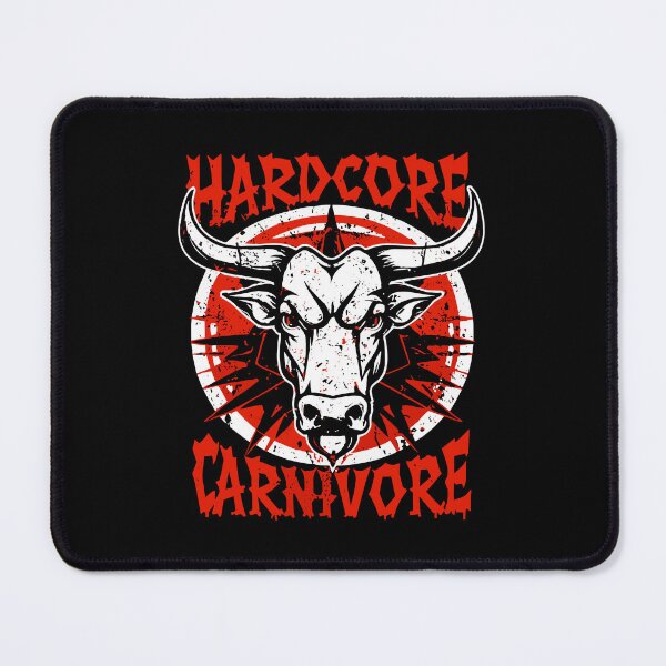 Item preview, Hardcore Carnivore Barbecue BBQ lover meat steak grill designed and sold by w1ckerman.