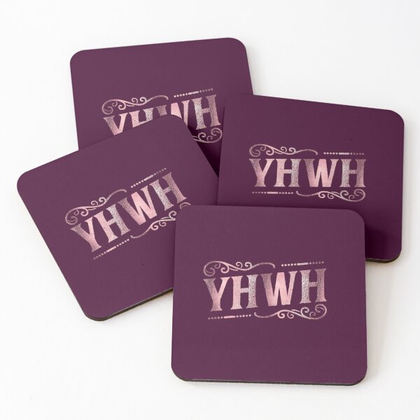Item preview, YHWH Vintage Christian Typography - Sacred Name of God designed and sold by Blessed Be Your Name.