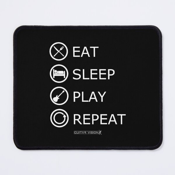 Item preview, Eat, sleep, play guitar, repeat designed and sold by WeiderMerch.