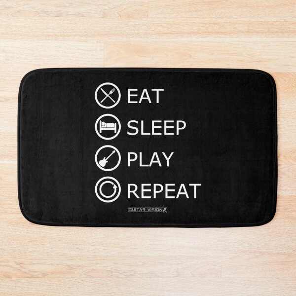 Item preview, Eat, sleep, play guitar, repeat designed and sold by WeiderMerch.