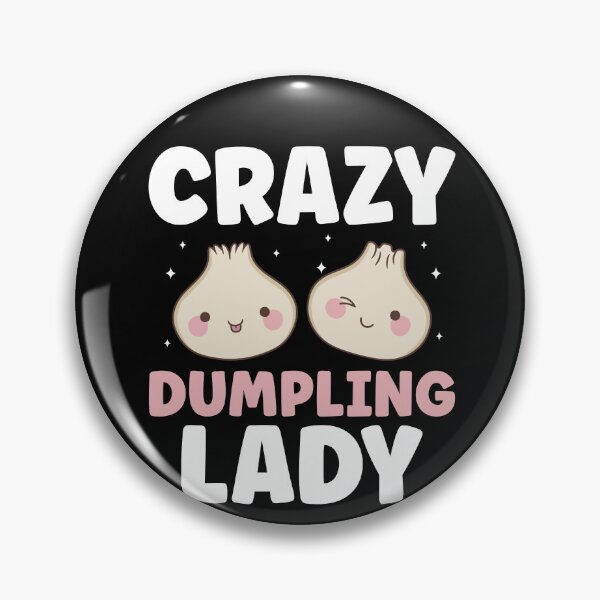 Item preview, Crazy Dumpling Lady Womens Dim Sum designed and sold by BlueBerry-Pengu.