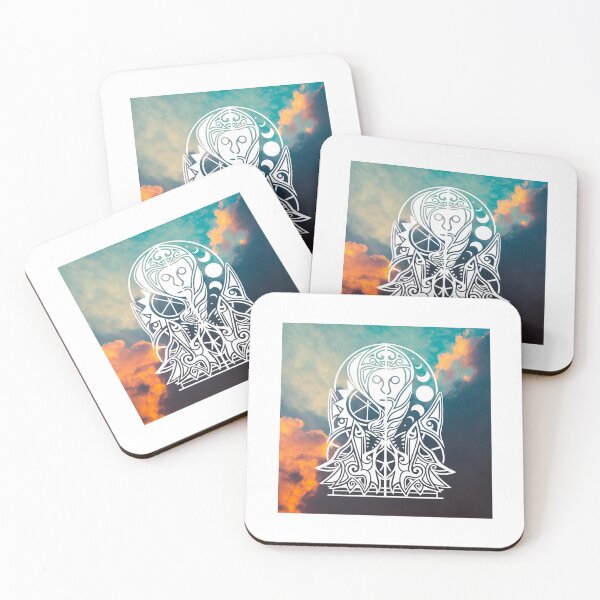 Item preview, Sól and Máni - Norse God Art designed and sold by A.W. Groot Roessink.
