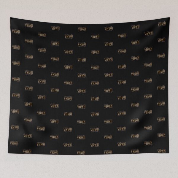 Item preview, YHWH Vintage Christian Typography - Sacred Name of God designed and sold by Blessed Be Your Name.