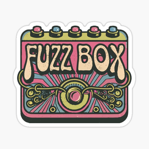 Artikel-Vorschau von Psychedelische Fuzzbox, designt und verkauft von TrinketTeez.