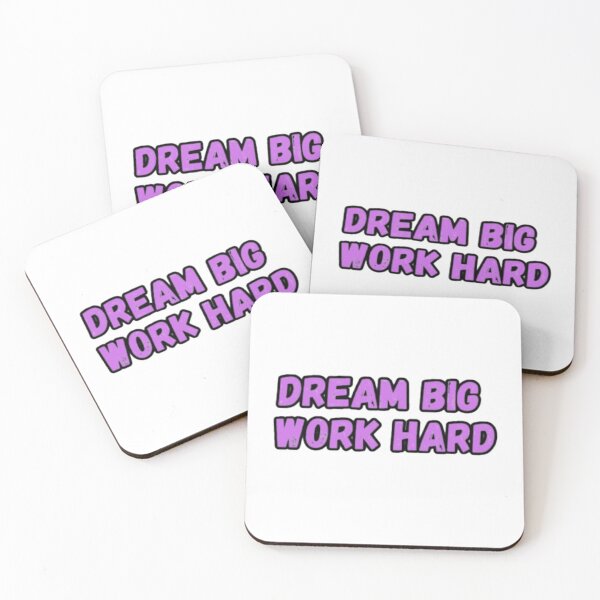 Item preview, Dream Big Work Hard designed and sold by CapriCreatives.