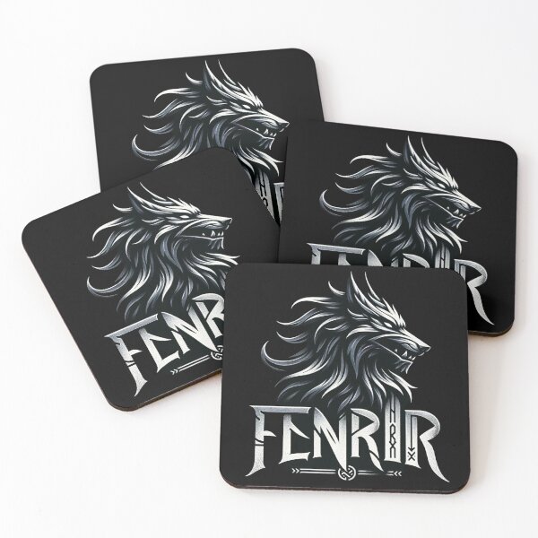 Aperçu de l'œuvre Loup Fenrir créée et vendue par DK Imprint.