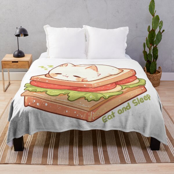Item preview, Cat Eat and Sleep designed and sold by myanko.