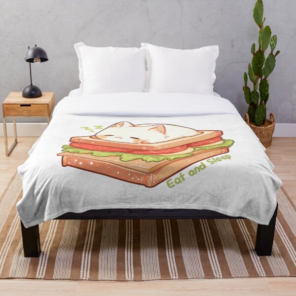 Item preview, Cat Eat and Sleep designed and sold by myanko.