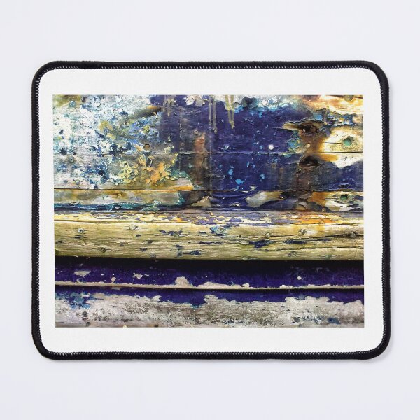 Item preview, Rust, Wood and paint on a boat Hull undergoing renovation designed and sold by Richard Flint.