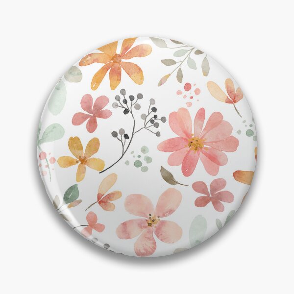 Item preview, a pattern of flowers and leaves designed and sold by Enga6.