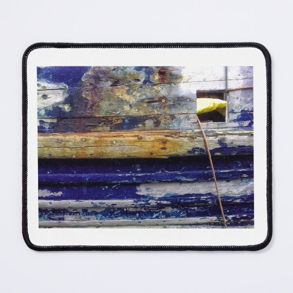 Item preview, Rope, Wood and paint on a boat Hull undergoing renovation designed and sold by Richard Flint.