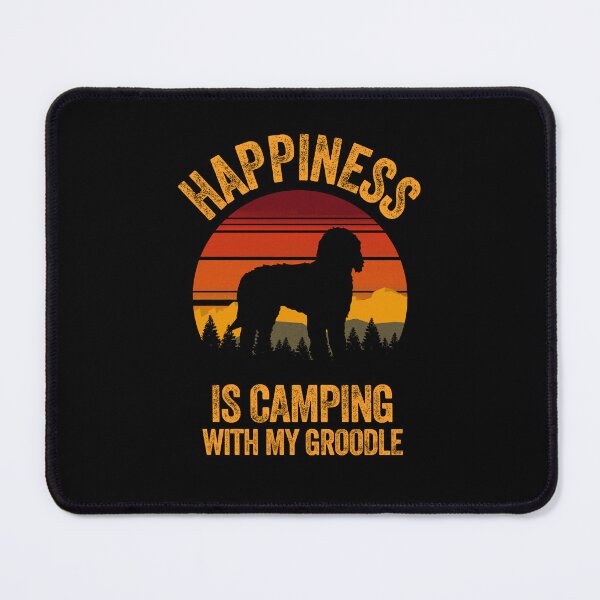 Item preview, Vintage Country Happiness Is Camping With My Groodle designed and sold by Guarddogdrive.