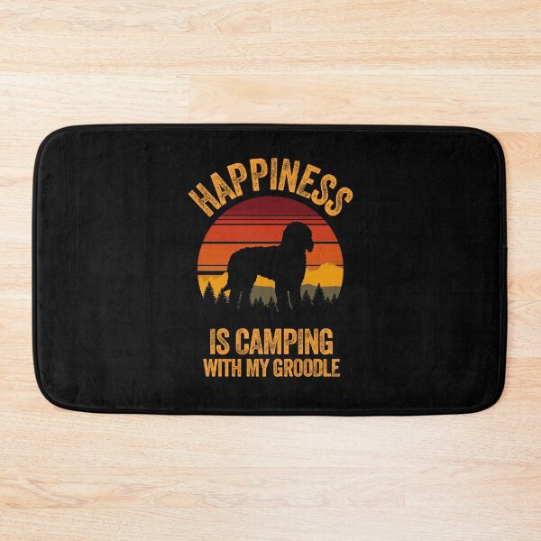 Item preview, Vintage Country Happiness Is Camping With My Groodle designed and sold by Guarddogdrive.