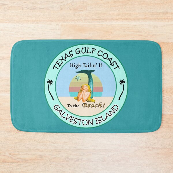 Item preview, Texas Gulf Coast - Galveston Island * Mermaid * designed and sold by MoxyMermaid.