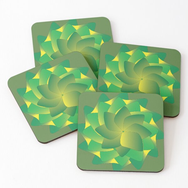 Item preview, Green and yellow Flower designed and sold by SpectraScope.