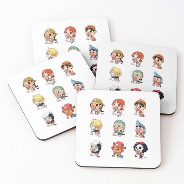 Item preview, One Piece Straw Hat Babies designed and sold by kobmamba.