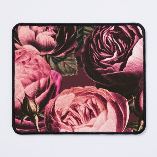 Item preview, Garden Roses in Dark Coral & Deep Mauve designed and sold by studio2940.