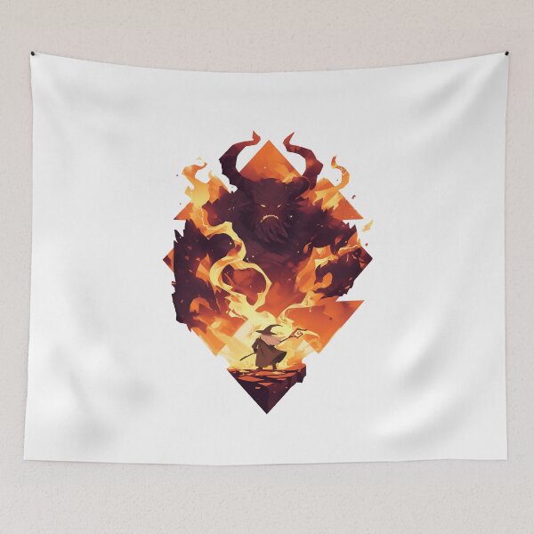 Item preview, Facing the Shadow of the Deep - Fantasy designed and sold by Fenay Designs.