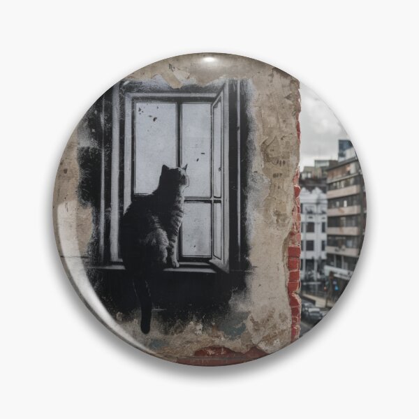 Item preview, Cat Stencil Graffiti designed and sold by Bomax121.