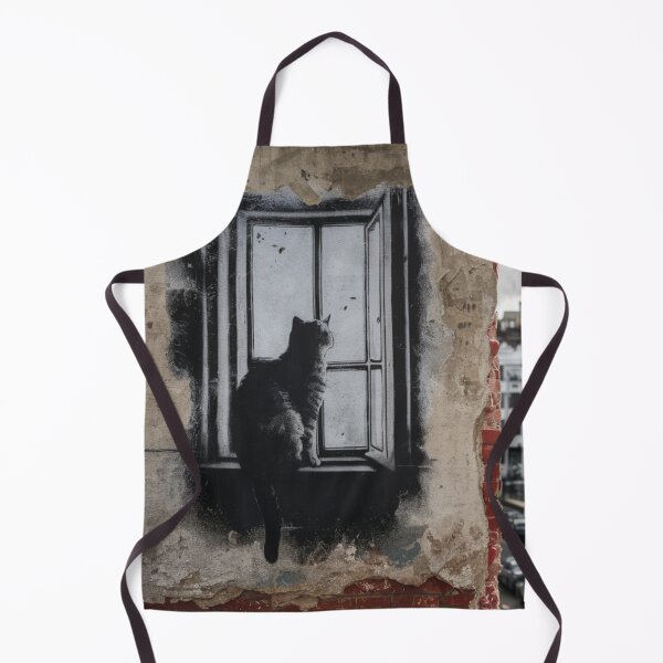 Item preview, Cat Stencil Graffiti designed and sold by Bomax121.