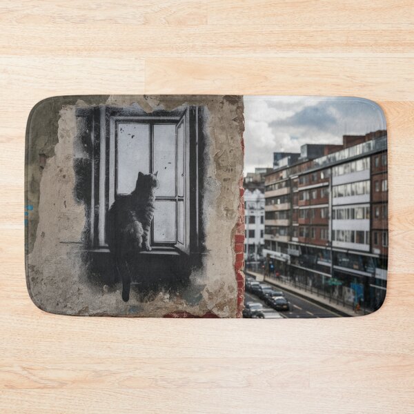 Item preview, Cat Stencil Graffiti designed and sold by Bomax121.