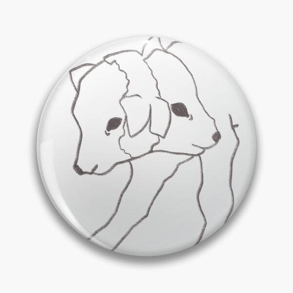 Item preview, Two headed calf outline designed and sold by versuscertameni.
