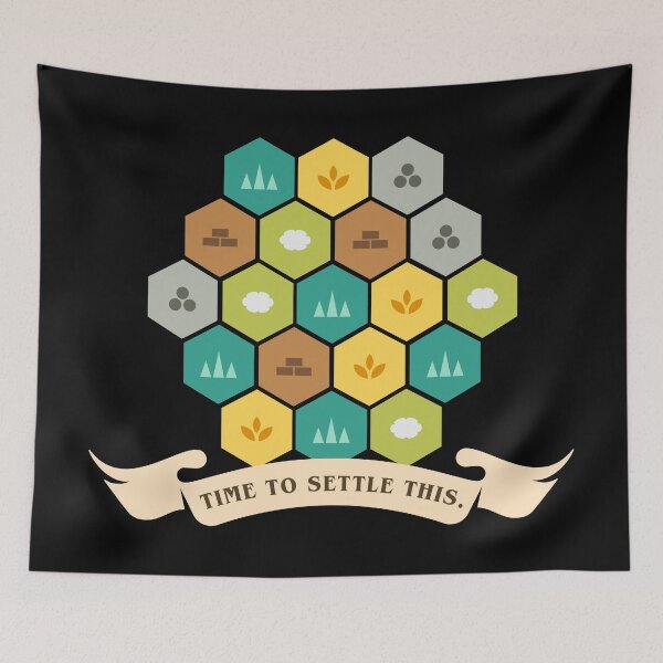 Item preview, Time to Settle This Funny Settlers designed and sold by pixeptional.