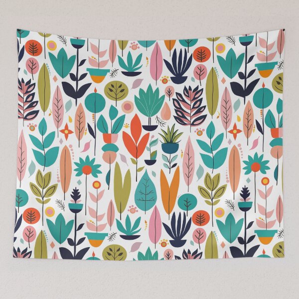 Item preview, Bauhaus Nature Pattern designed and sold by velvetearth.
