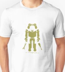 Toys: robot, console, spanner, screwdriver. Unisex T-Shirt