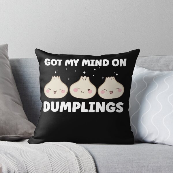 Item preview, Got My Mind On Dumplings Dim Sum Kawaii designed and sold by BlueBerry-Pengu.