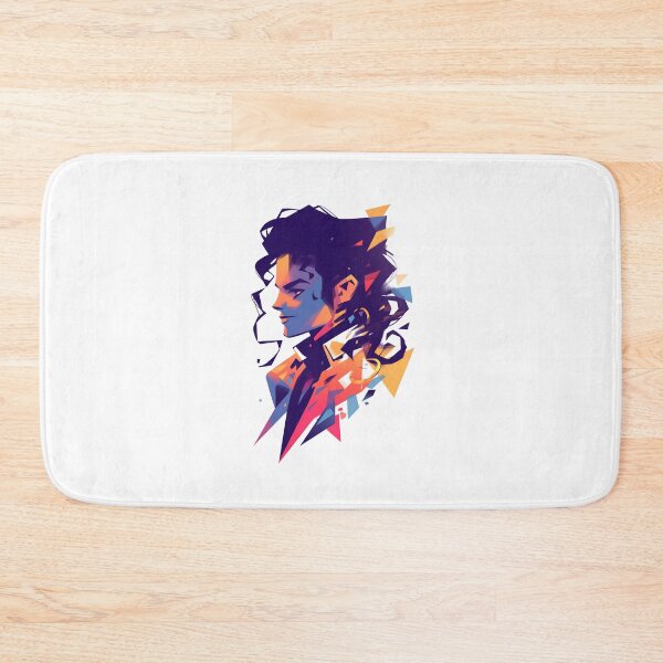 Item preview, Colorful Silhouette of a Legend - Pop Music designed and sold by Fenay Designs.