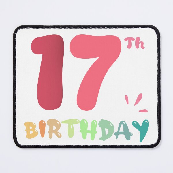 Item preview, Happy 17th Birthday designed and sold by SimpleP.