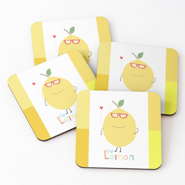 Item preview, Funny Lemon With Glasses Holding A Heart By Artist Carla Daly designed and sold by Carla Daly.