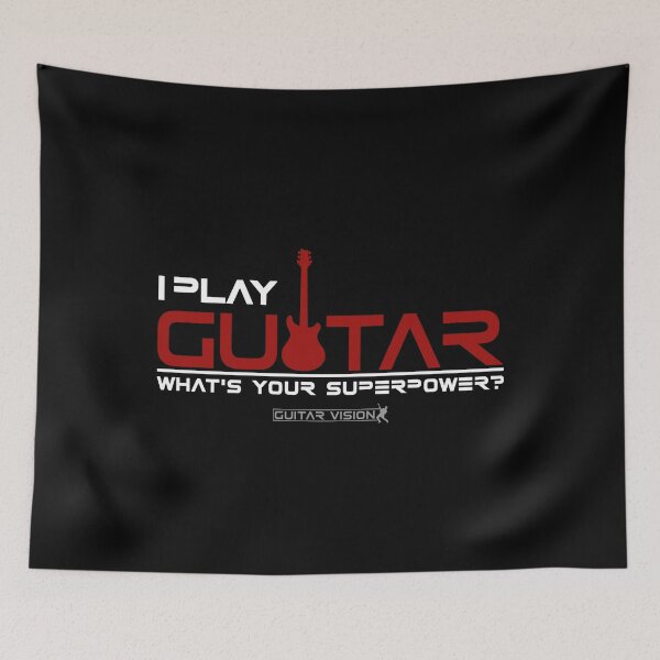 Item preview, I play guitar, what is your superpower | Guitar, buy guitar, guitar tabs designed and sold by WeiderMerch.