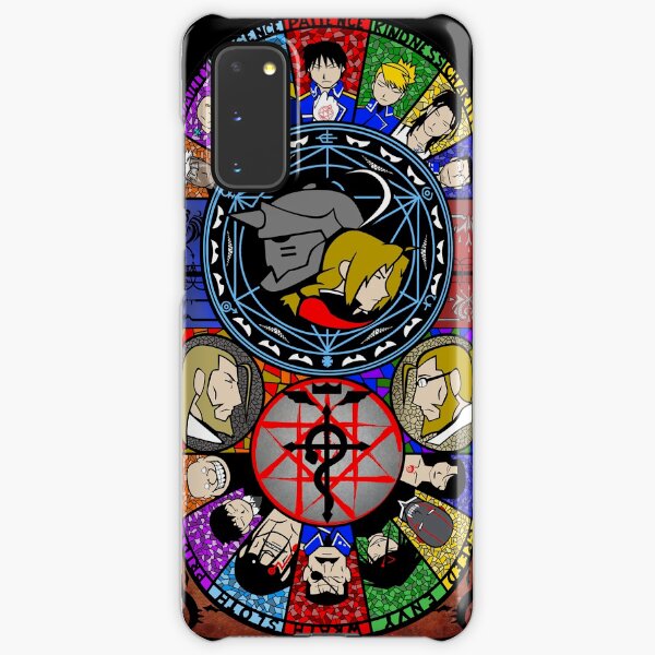 Fullmetal Alchemist Stained Glass Samsung Galaxy Snap Case