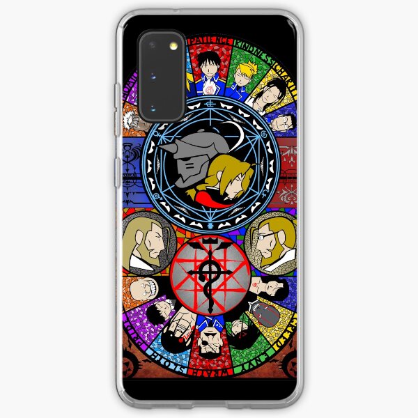 Fullmetal Alchemist Stained Glass Samsung Galaxy Soft Case