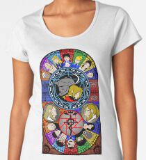 Fullmetal Alchemist Stained Glass Women's Premium T-Shirt