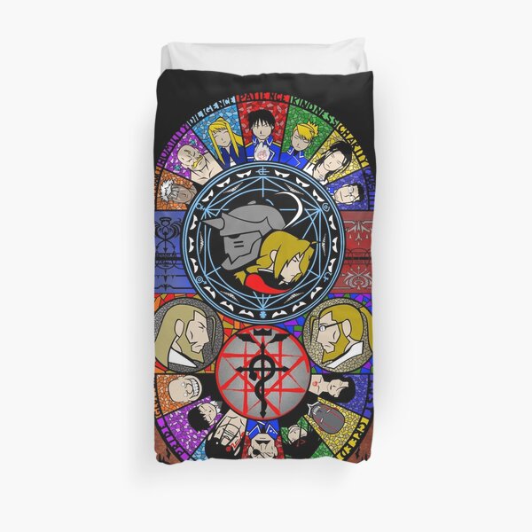 Fullmetal Alchemist Vitrail Housse de couette
