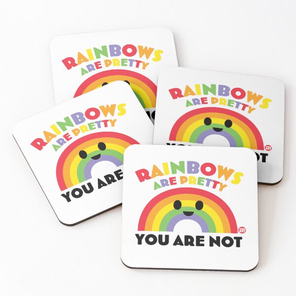 Artikelvorschau, RAINBOWS ARE PRETTY entworfen und verkauft von TODD GOLDMAN.