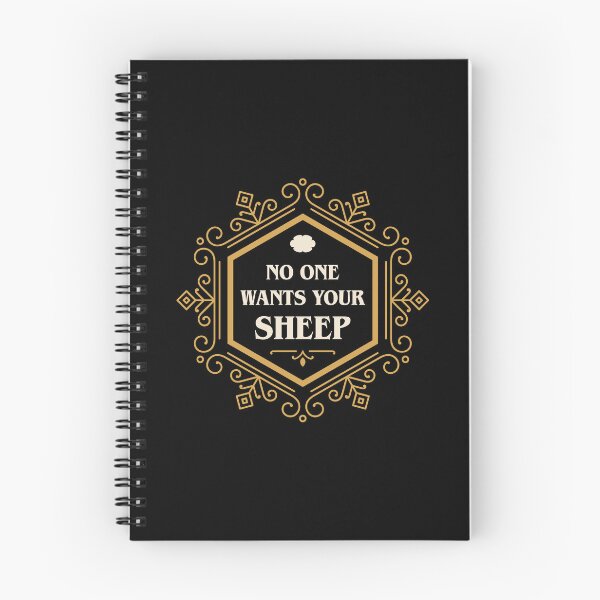 Item preview, No One Wants Your Sheep Funny Settlers designed and sold by pixeptional.