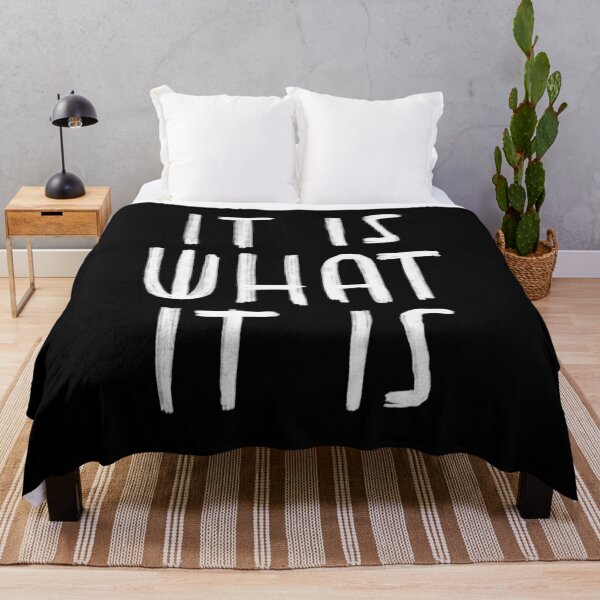 Item preview, Quote, It is what it is designed and sold by badlydrawnbabe.