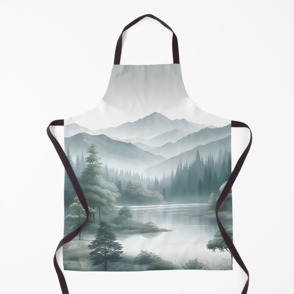 Item preview, Mountain & Woodland Mist - Rustic Home Deco designed and sold by PandaTShirtShop.