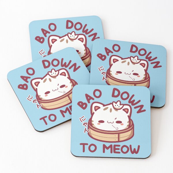 Item preview, Bao Down To Meow designed and sold by orcalus.
